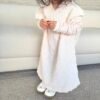 Mini baby pink kaftan توصيل فوري