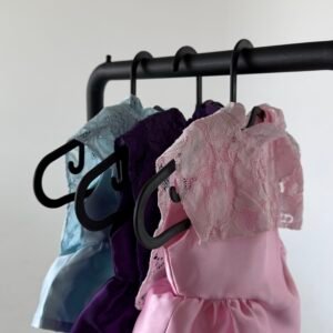 Mini lace cape dress