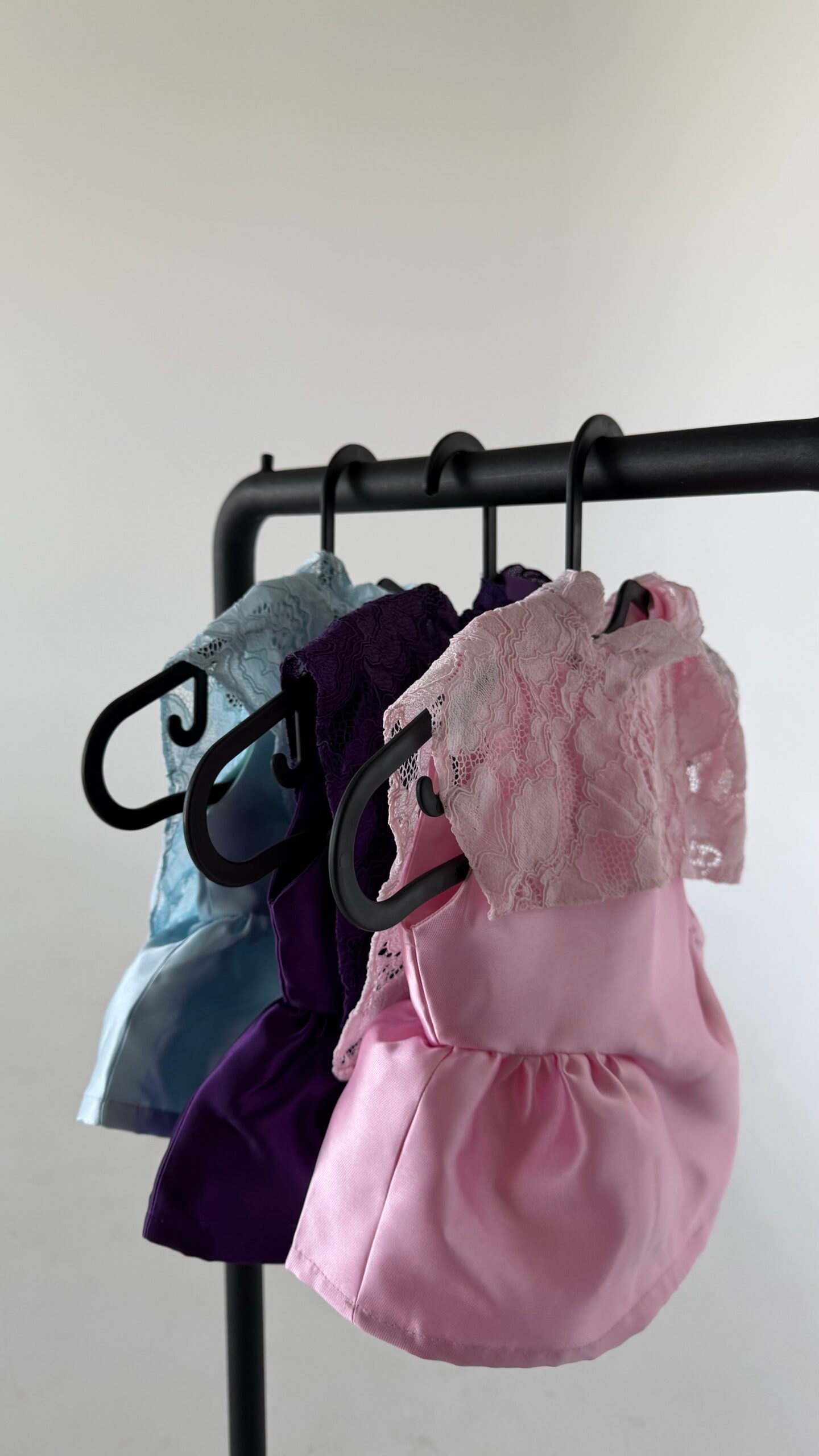 Mini lace cape dress