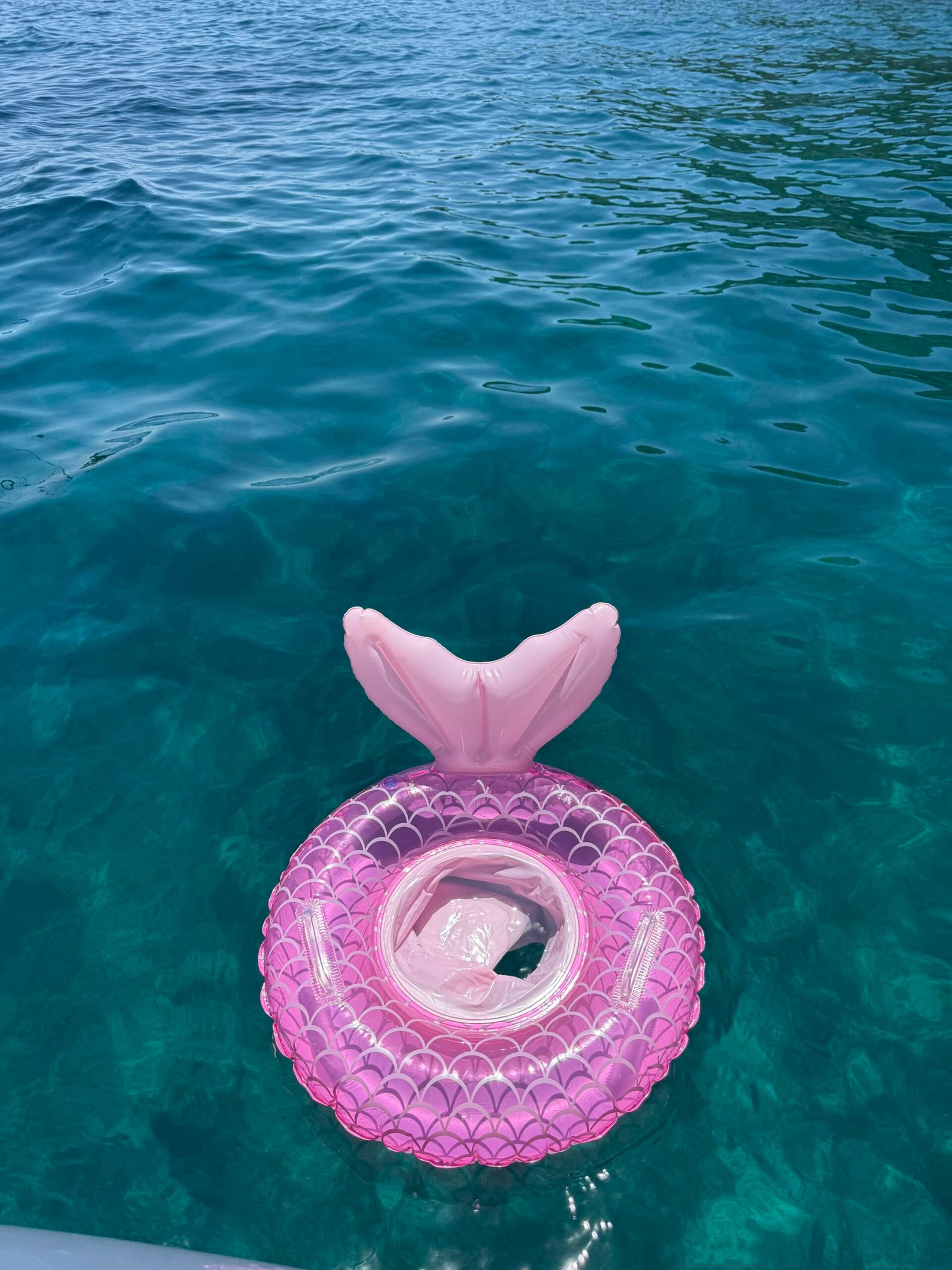 Mermaid inflatable swimming